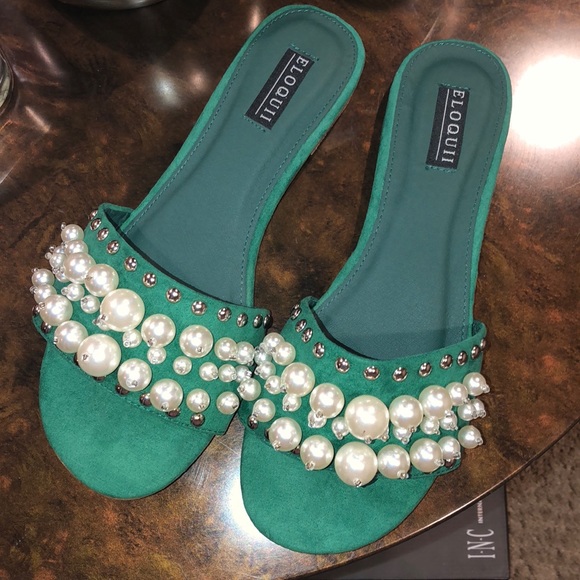 Shoes - 💚Gorgeous!! Eloquii Maura Embellished Sandal💚